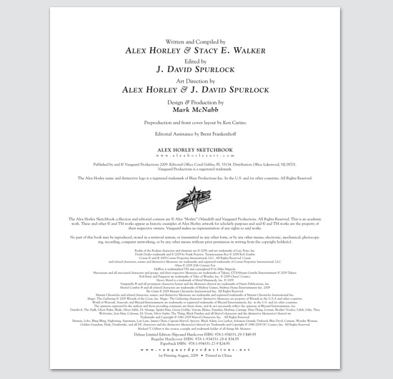 The Art of Alex Horley